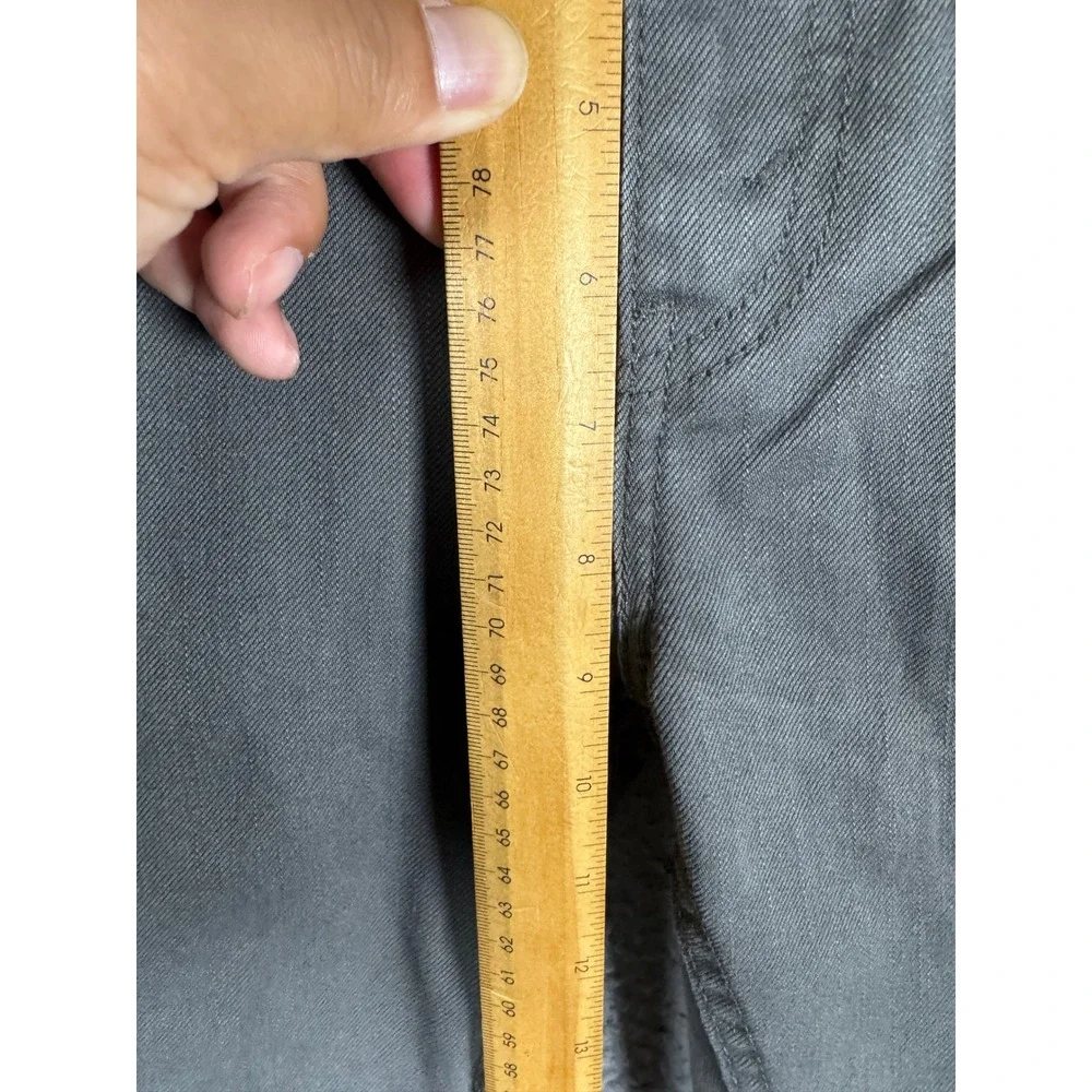 Levis 511 Slim Fit Revolver Grey Black Fill Pants Mens 29x29 NWT 5511-307